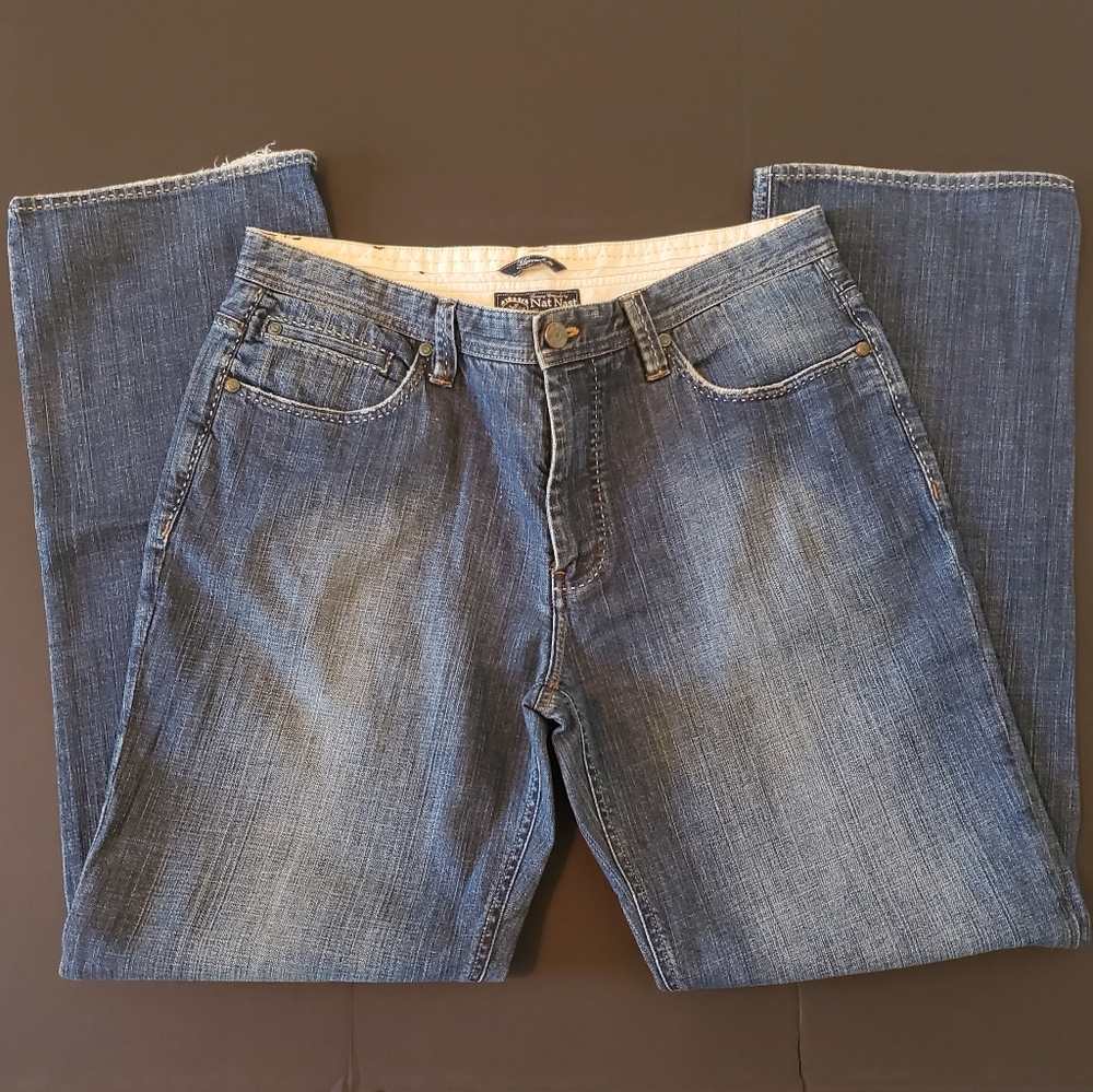 Nat Nast Mens Jeans Maverick Fit Blue 36×34